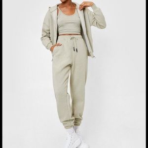 NWOT sweat pant and jacket set